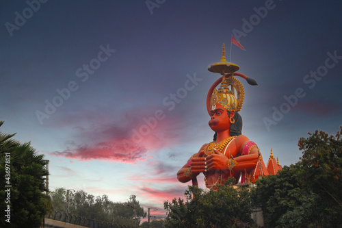 Fotografija Beautiful Statue Of Lord Hanuman