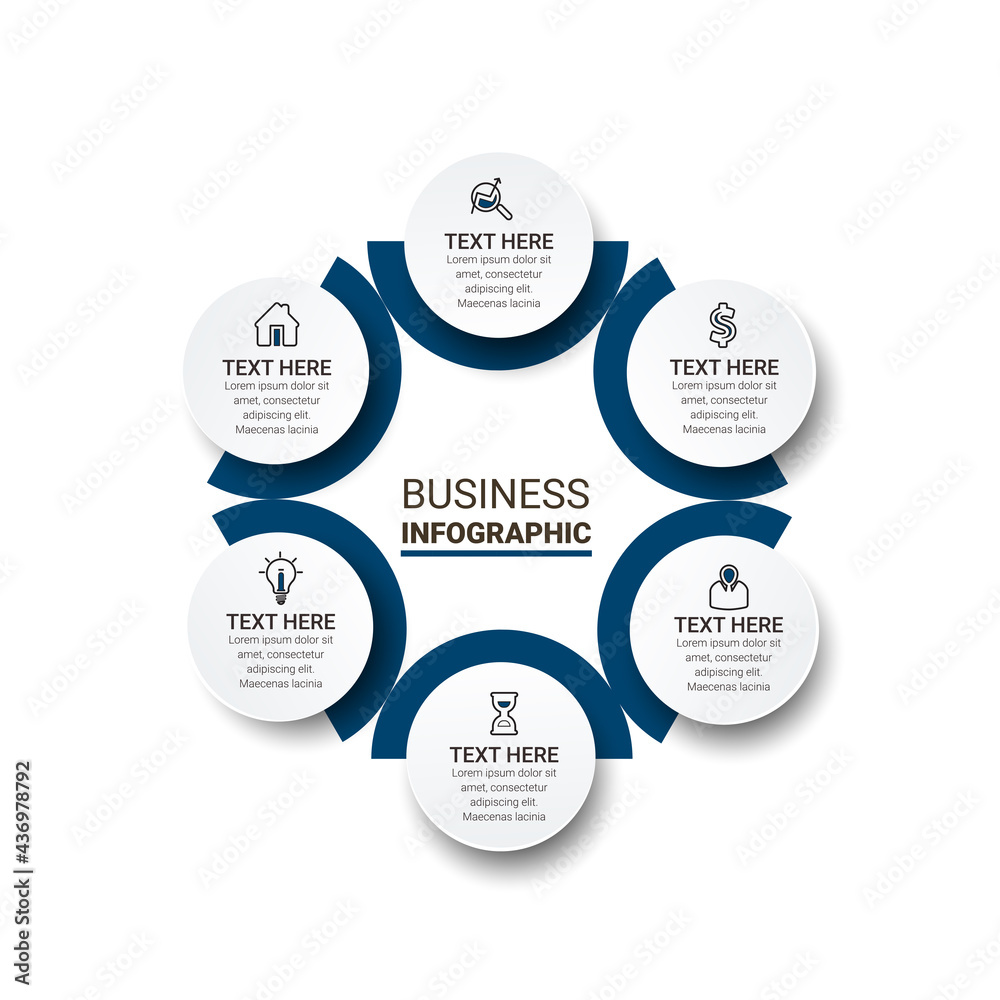 Abstract infographics number options template. Vector illustration. Modern infographic design template. Vector illustration.
Abstract infographics number options template. Vector illustration. Modern infographic design template. Vector illustration.