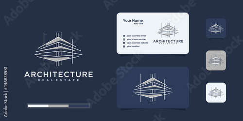 Construction , builder , building and business card , logo design inspiration	