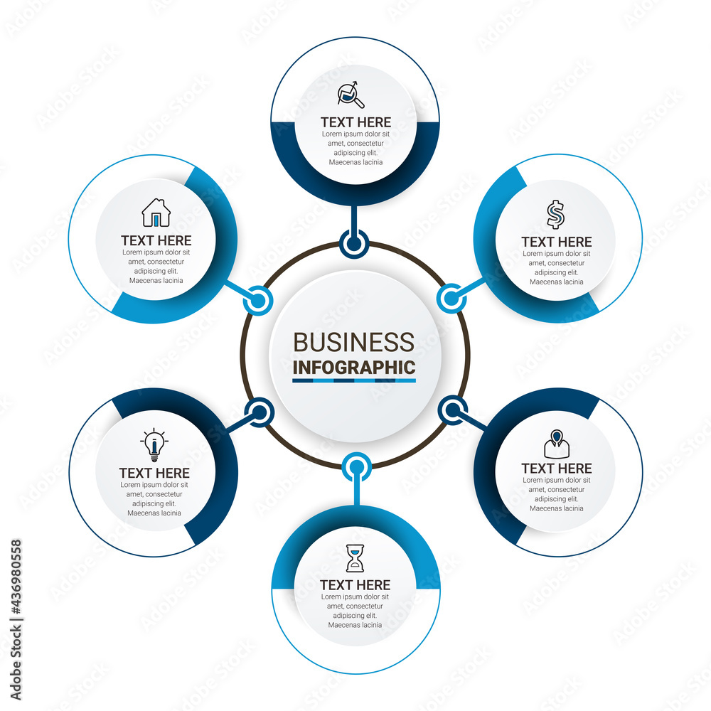 Infographics design vector and marketing icons can be used for workflow layout, diagram, annual report, web design. Business data visualization.
Infographics design vector and marketing icons can be used for workflow layout, diagram, annual report, web design. Business data visualization.