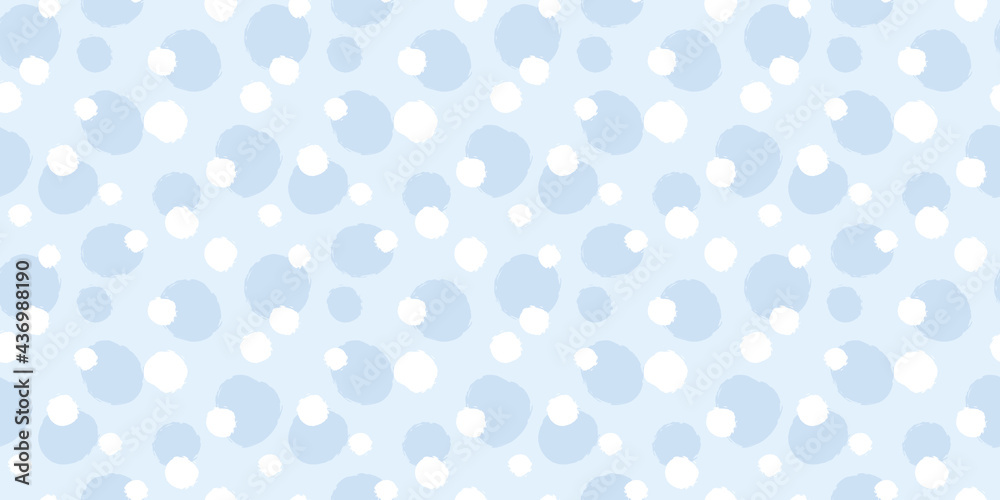 Blue abstract circles seamless repeat pattern background Blue abstract circles seamless repeat pattern background