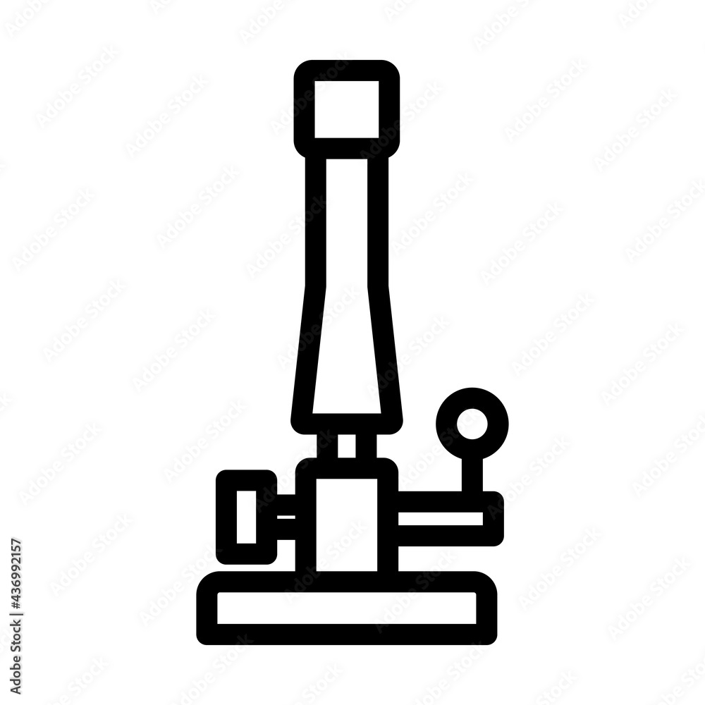 Icon Of Chemistry Burner Icon Of Chemistry Burner