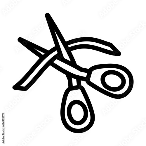 Ceremony Ribbon Cut Icon