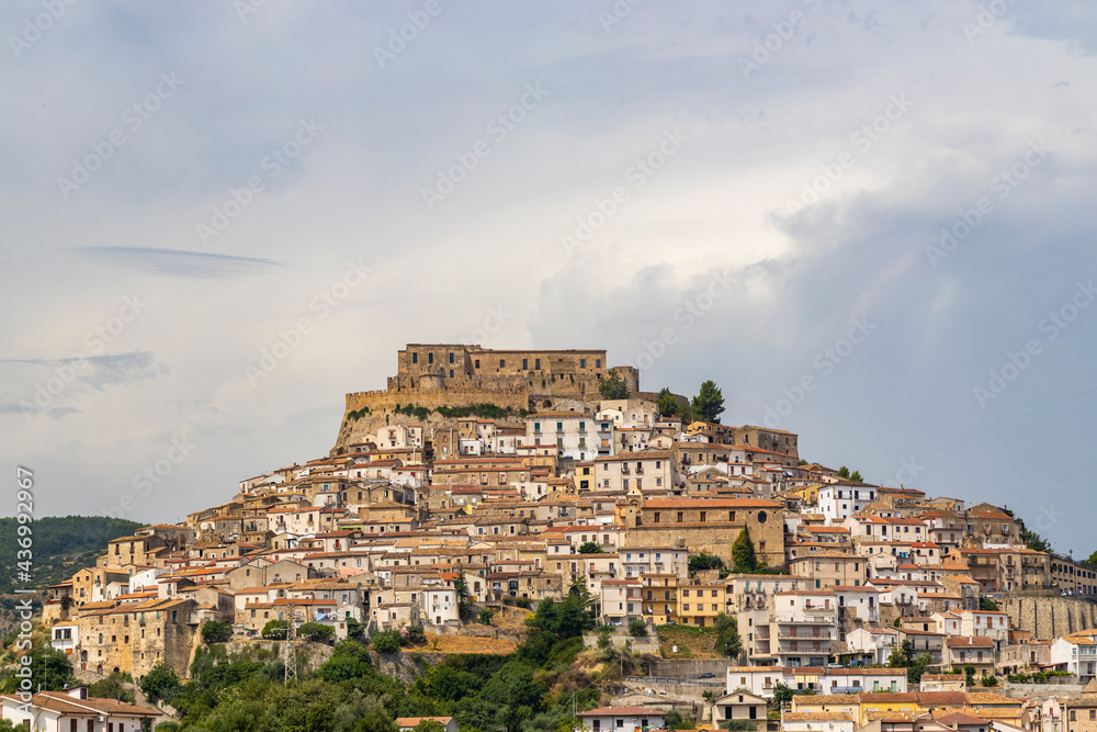 Fototapeta premium Rocca Imperiale castle in Cosenza province, Calabria, Italy