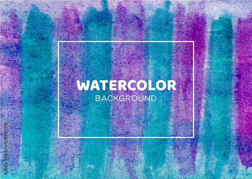 Wallpaper Mural Handmade Watercolor Texture Background, Colorful Watercolor Texture Background Vector Torontodigital.ca