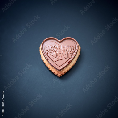 heart shaped cookie