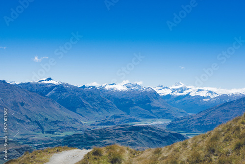 Fototapeta Naklejka Na Ścianę i Meble -  Roys Peak Track, Wanaka, New Zealand