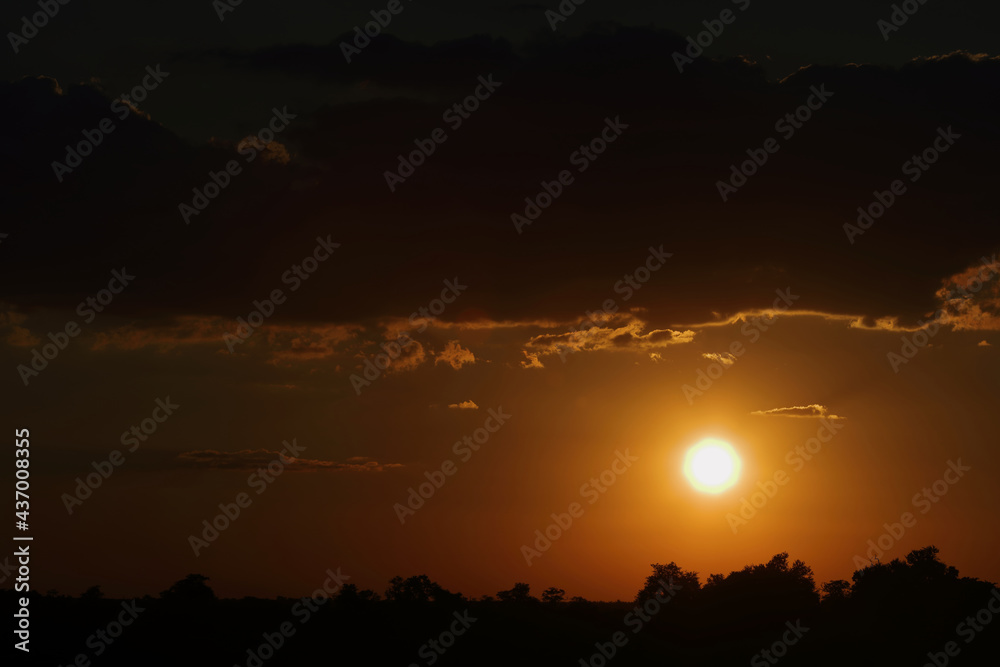 Sonnenuntergang Krüger Park Südafrika / Sundown Kruger Park South Africa / Sonnenuntergang Krüger Park Südafrika / Sundown Kruger Park South Africa /