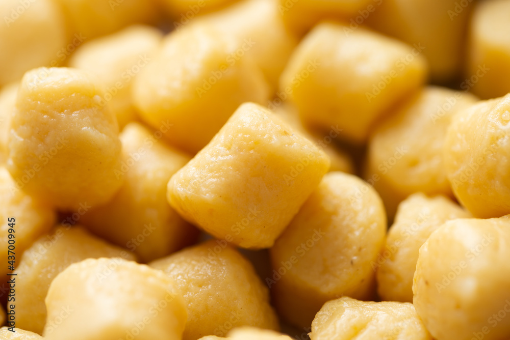 Gnocchi di patate freschi, Cibo Italiano Gnocchi di patate freschi, Cibo Italiano