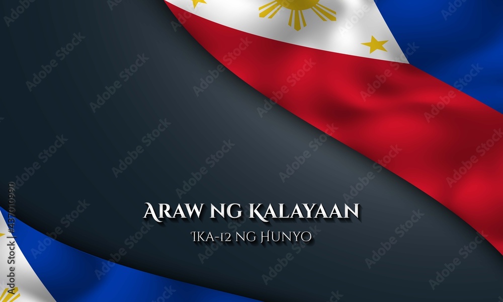 Philippines Independence Day Background Design. Vector Illustration ...