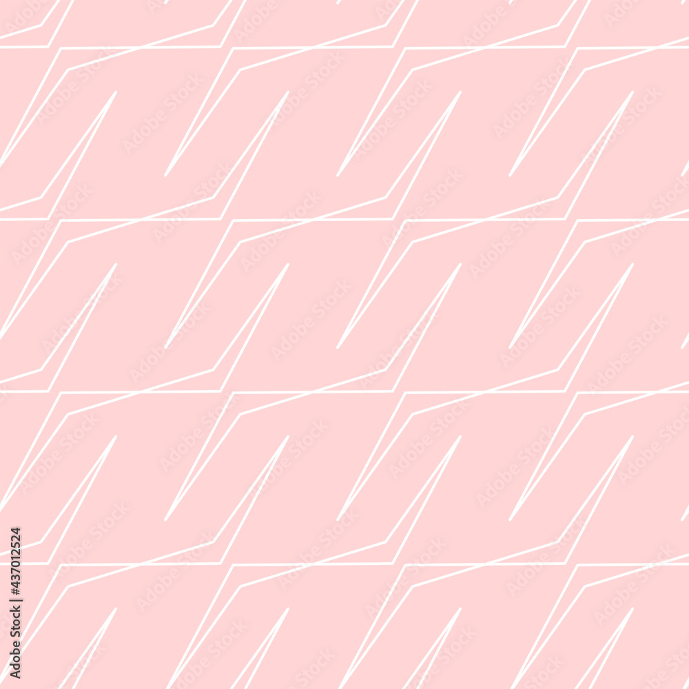 Vector seamless pink pattern. Background illustration, decorative design for fabric or paper. Ornament modern Vector seamless pink pattern. Background illustration, decorative design for fabric or paper. Ornament modern