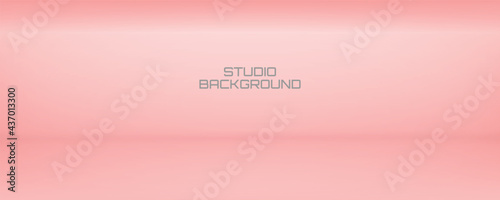 soft and smooth pink showroom backdrop and studio background for present product