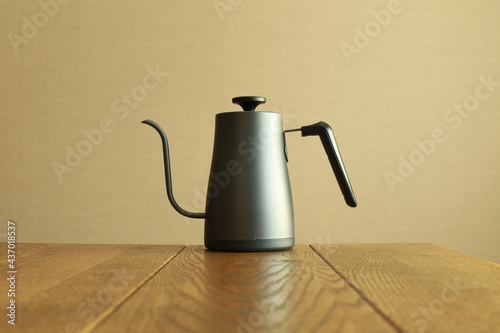 Tableau sur toile coffee pot on the table