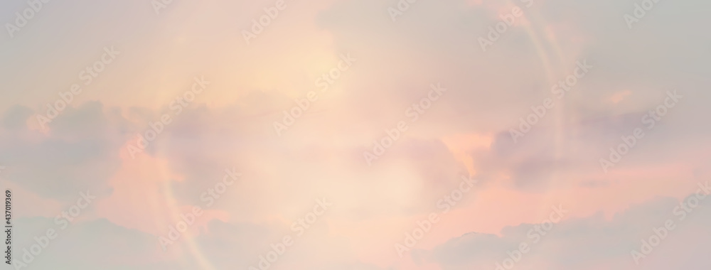 abstract sky blurred background, summer nature aerial sky view - obrazy, fototapety, plakaty 