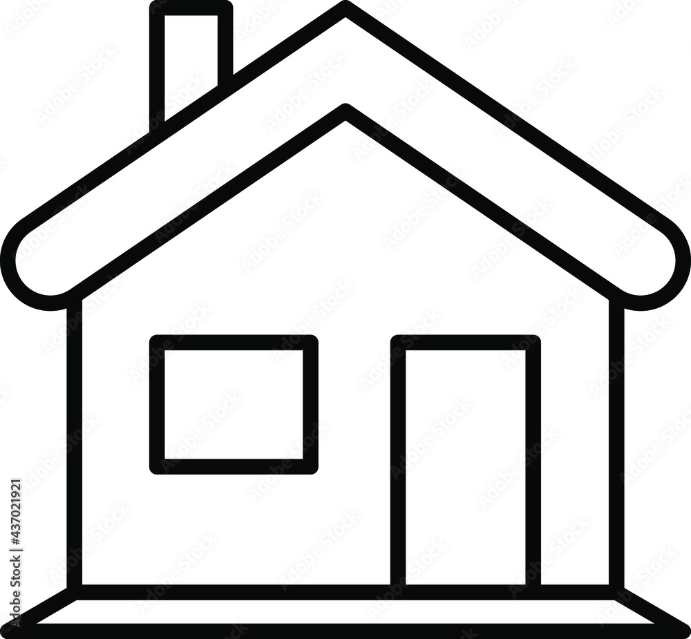 HOME icon vector. Black, building, contact, estate, home vector image. HOUSE vector icon HOME sign HOME icon vector. Black, building, contact, estate, home vector image. HOUSE vector icon HOME sign