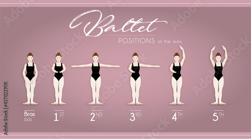 Ballet positions of the arms female