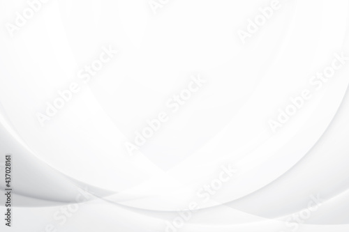 Abstract geometric white and gray color background. Vector illustration. © BK_graphic