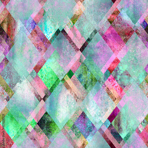 Diamond shapes seamless bac...