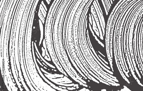 Grunge texture. Distress black grey rough trace. A