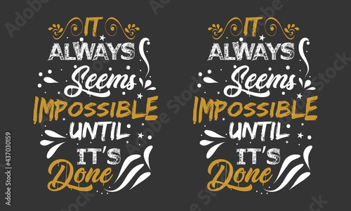 Motivational typography tee shirt design for live positive feel happy and better life.