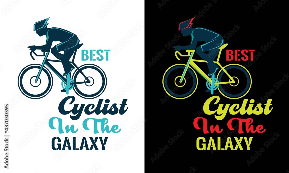 Bicycle lover design Ride on bike on the road. Sport and active
