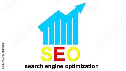SEO banner stock photos with transparent background