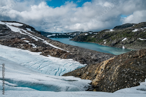 Glacier hiking, Folgefonna Nationalpark, Norway