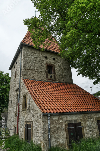 Historischer Wehrturm in Osnabrück