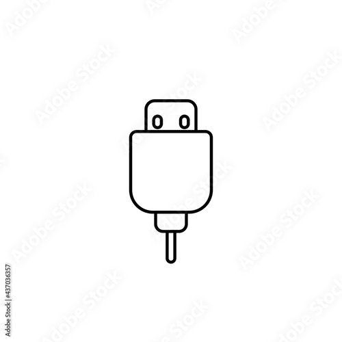 Flash drive vector icon. Vector illustration for graphic design, Web, UI, app.