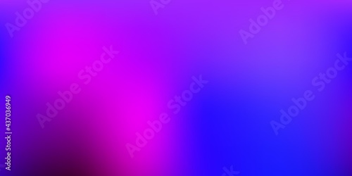 Light Purple, Pink vector abstract blur layout.