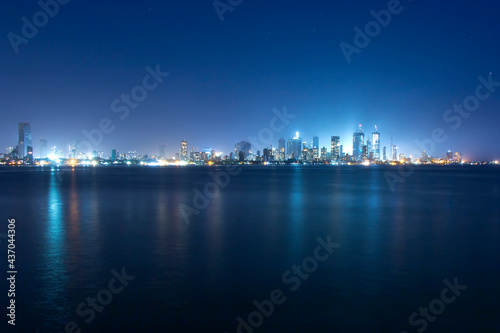 City skyline of Mumbai city