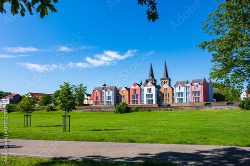 Obraz na płótnie Xanten am Niederrhein - Stadtansicht w salonie