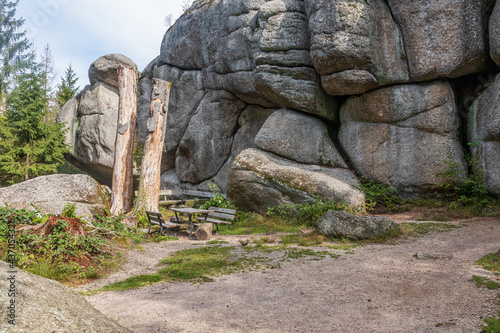 Felsen im Fichtelgebirge