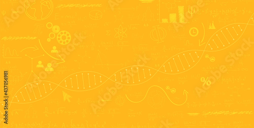sfondo, dna, farmaceutica, genetica	
