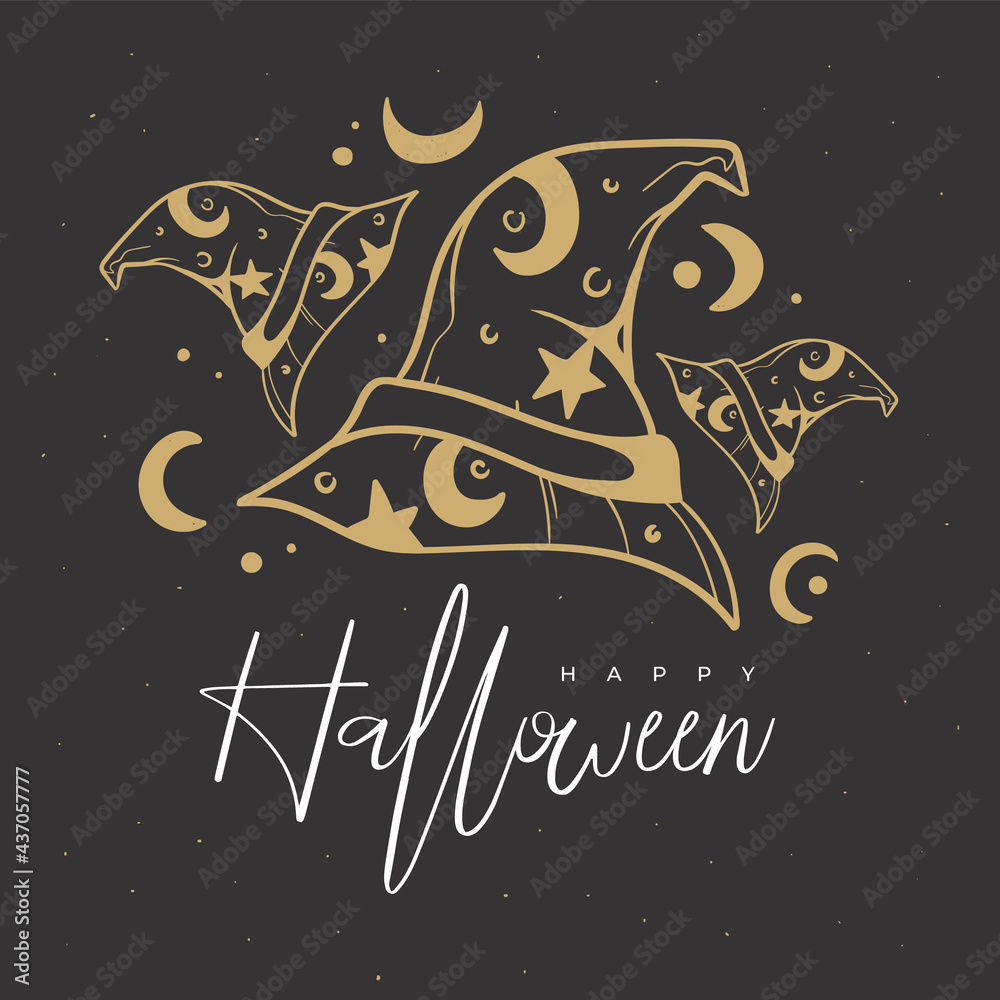 Halloween Design Elements Set. Hand Drawn Cartoon Doodles. Vector illustration. Template social madia post Halloween Design Elements Set. Hand Drawn Cartoon Doodles. Vector illustration. Template social madia post