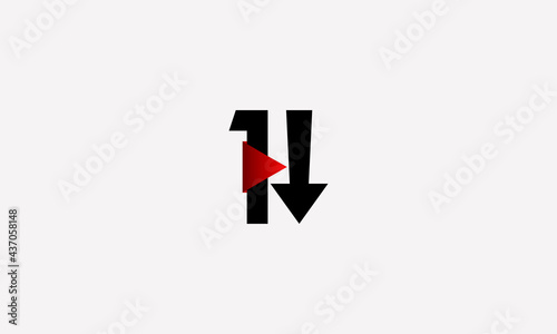 Free Download Arrow logo design vector for music, media, play, digital audio and speed, finance, business template logo - GFXLoad