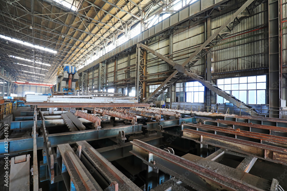 Continuous casting workshop machinery and equipment in an iron and steel company, North China
