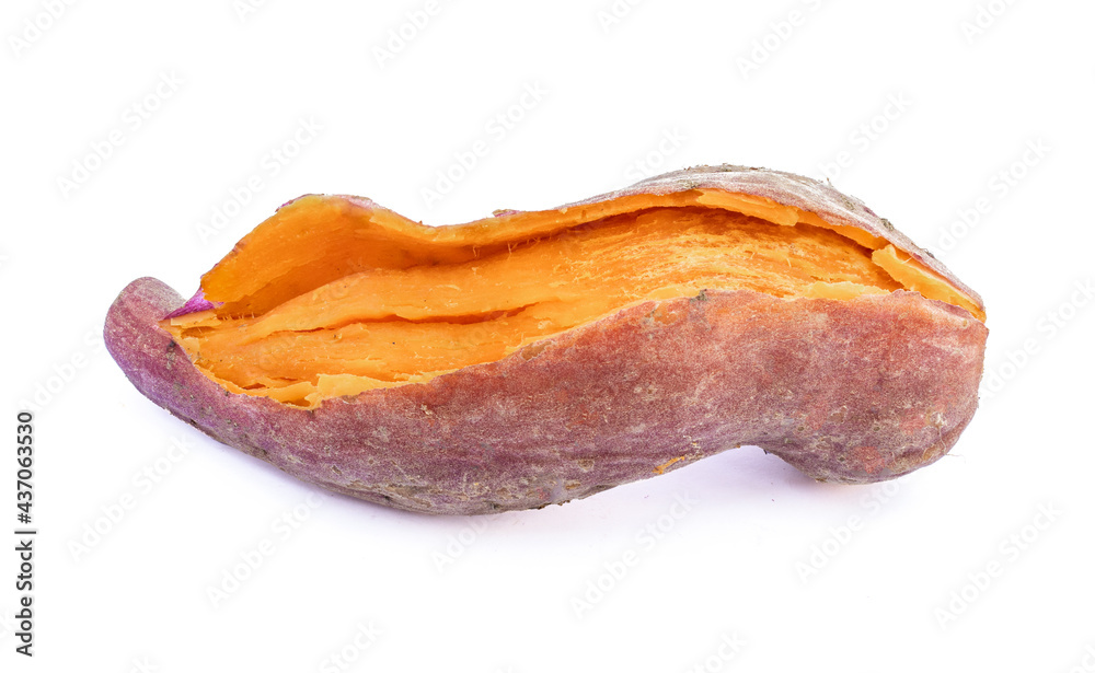 Sweet potato isolated on white background Sweet potato isolated on white background