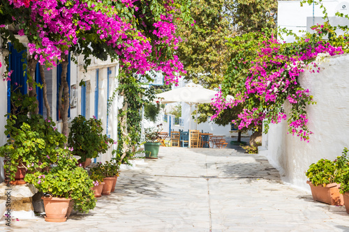 Fototapeta Naklejka Na Ścianę i Meble -  Narrow streets in Athens, Greece