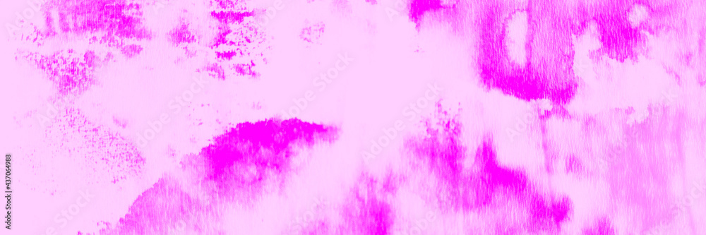 Bright banner with tie dye pattern on white Bright banner with tie dye pattern on white