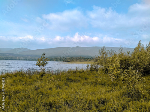 lake in the mountains