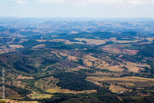 View of Serra da Moeda in Minas Gerais, Brazil