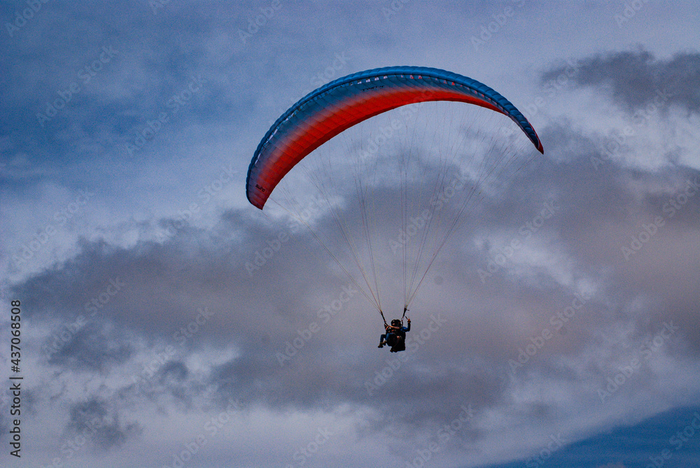 Paragliders in the state of Minas Gerais, Brazil Paragliders in the state of Minas Gerais, Brazil