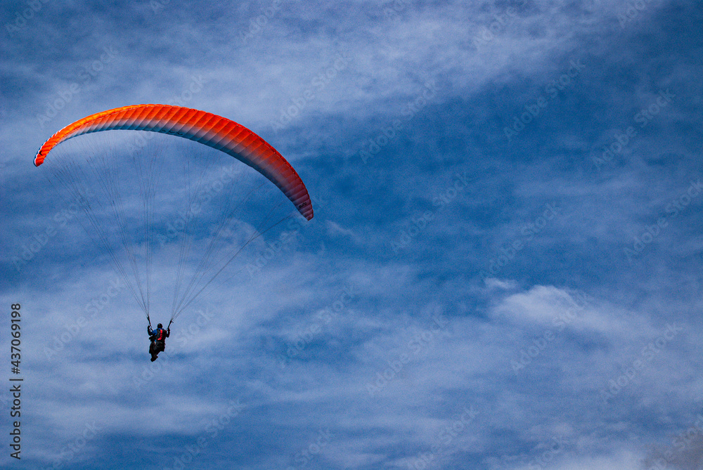Paragliders in the state of Minas Gerais, Brazil Paragliders in the state of Minas Gerais, Brazil
