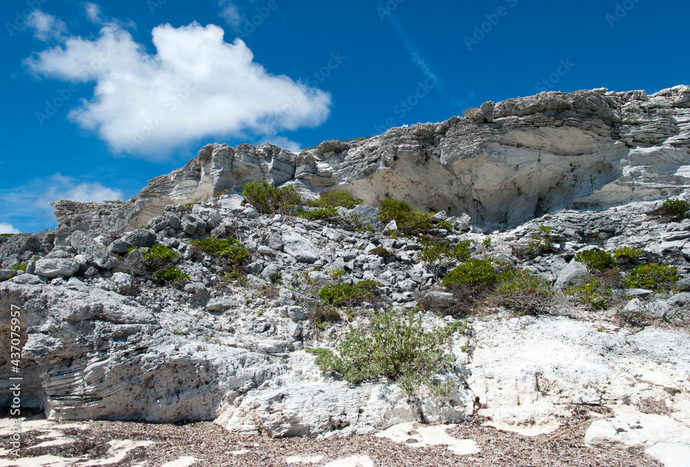 Grand Turk Island Eroded Beach Landscape Grand Turk Island Eroded Beach Landscape