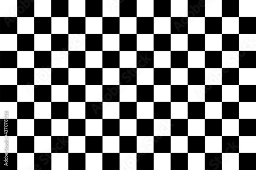 black and white chess board