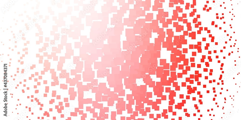 Light Red vector texture in rectangular style. Light Red vector texture in rectangular style.
