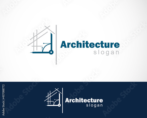architecture logo creative design template