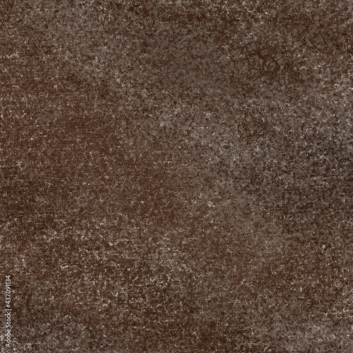 Dark brown linen fabric, papyrus, leather