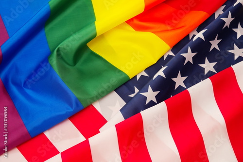 lgbt flag May 17-International Day against Homophobia:	
 photo